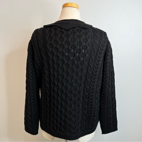 Simone Rocha 100% Wool Cable Knit Sweater XS - Picture 5 of 9